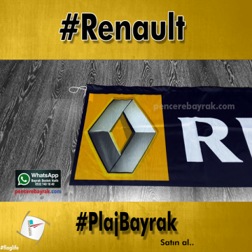 Renault Logolu Plaj Bayrakları: Hazır Tasarımlarla Aracınızı Ön Plana Çıkarın!