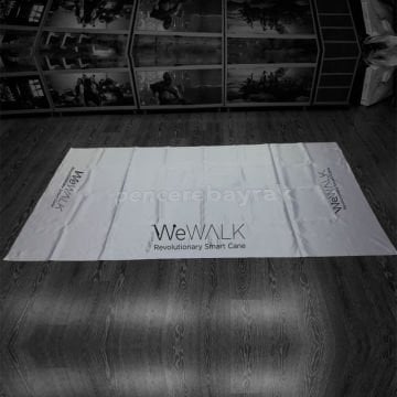 Baskılı Masa Örtüsü ( WeWalk ) için Özel Tasarım