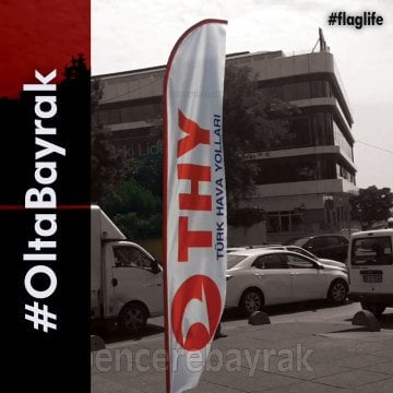 THY Plaj Bayrağı - Yelken Bayrak İmalatı & Satışı | Pencere Bayrak