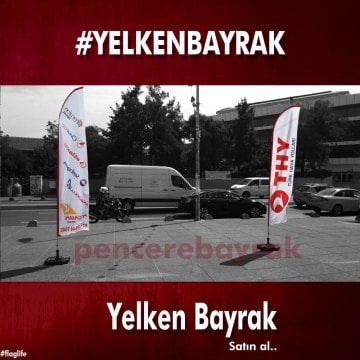 THY Plaj Bayrağı - Yelken Bayrak İmalatı & Satışı | Pencere Bayrak