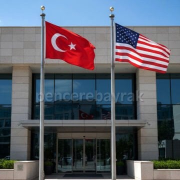 Amerikan Gönder Bayrağı | Ekonomik Raşel Kumaş – Farklı Ölçü Seçenekleri