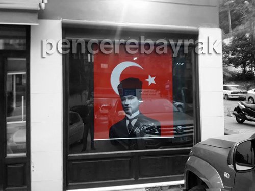 Atatürklü Stor Perde