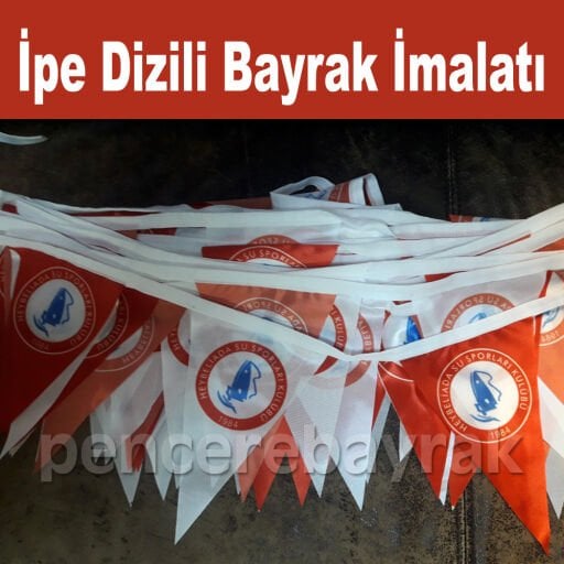 İpe Dizili Bayrak