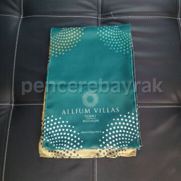 Allium Bodrum Resort & Spa Karşılamaya Özel Fular – 30x140 cm Kurumsal Üretim
