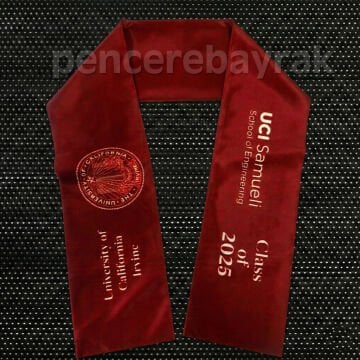 The University of California, Irvine 2025 Mezuniyet Atkısı – Özel Tasarım