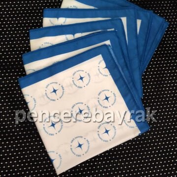50x50 cm Şifon Fular – Kurumsal Referans Çalışma