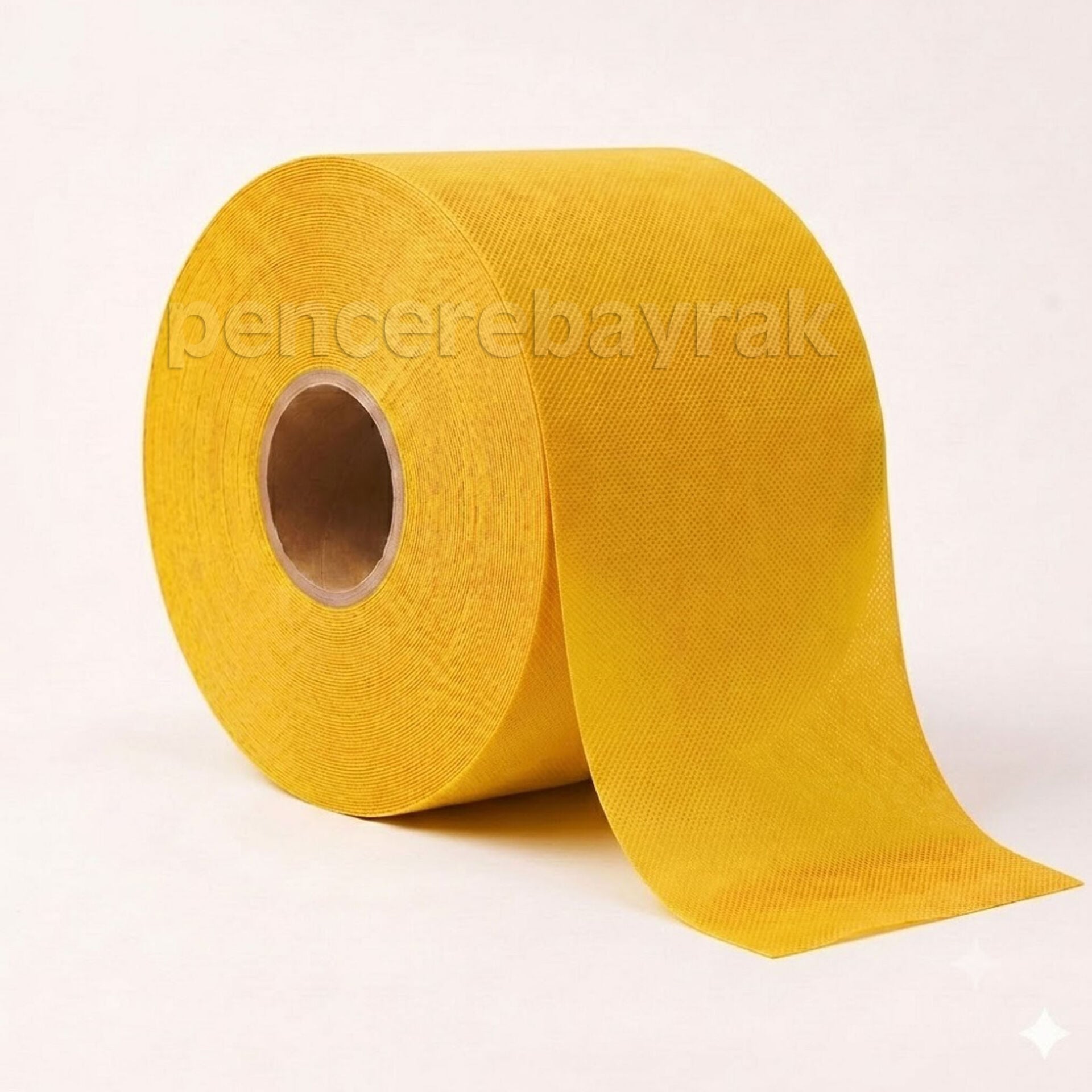 16x3000 cm Sarı Tela Süsleme Kumaşı | Çok Amaçlı Dekoratif Çözüm
