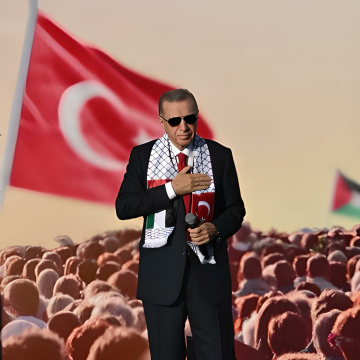 10 ADET FİLİSTİN ATKISI - TÜRK VE FİLİSTİN BAYRAKLI