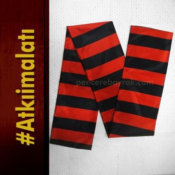 İsme Özel Baskılı Atkı | Eskişehir Kırmızı Siyah