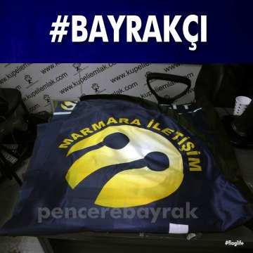 Turkcell Olta Bayrağı | Hazır Tasarım & Raşel Kumaş | Pencere Bayrak