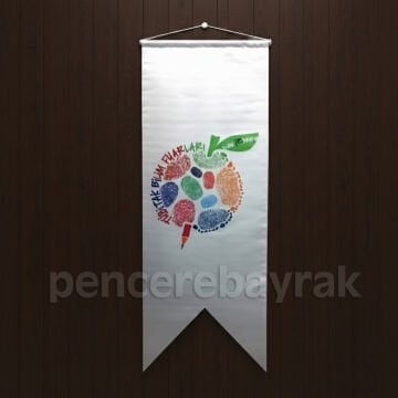 TÜBİTAK Bilim Fuarları İçin Kırlangıç Bayrak Üretimi