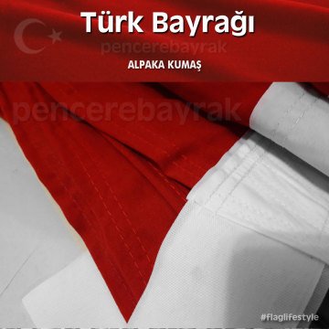 Türk bayrağı | 600x900 cm | Alpaka Kumaş