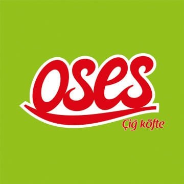 Oses Çiğ Köfte Logolu Yelken Bayrak - Şubeler İçin Profesyonel Tanıtım