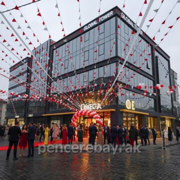 Baskısız Üçgen Bayrak | Kırmızı Beyaz