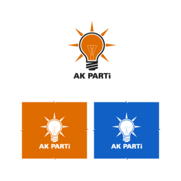 AK Parti Saten Atkı – Özel Tasarım Çift Taraflı Baskılı Atkı