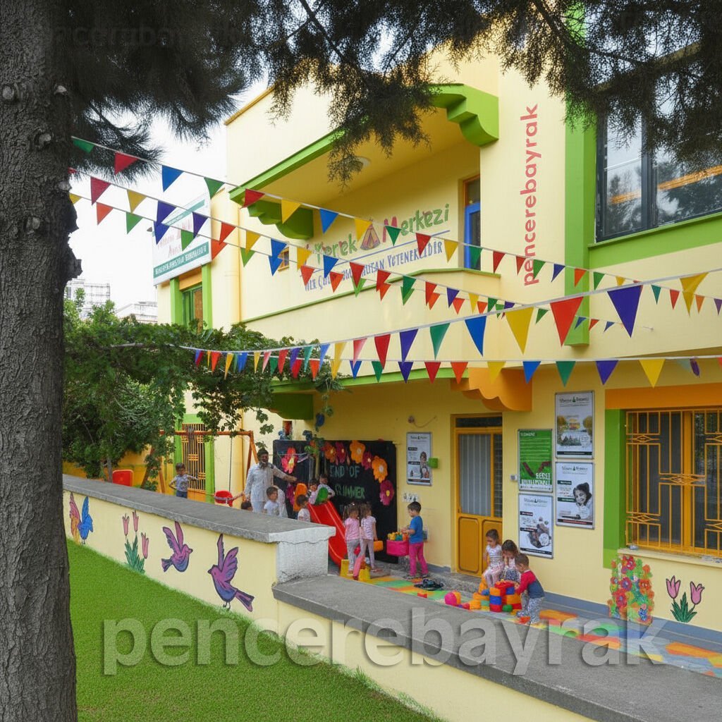 Anaokulu Süsleme Bayrakları