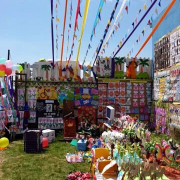 Üçgen Bayrak Süsleme | Karışık Renklerde