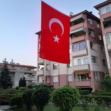 ☪ Türk Bayrağı Fiyatları ve Ölçüleri | Alpaka Kumaş | Büyük Ebatta 300x450 cm