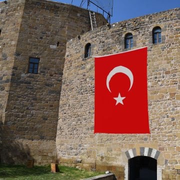 Türk bayrağı 200x300 cm Alpaka Kumaş