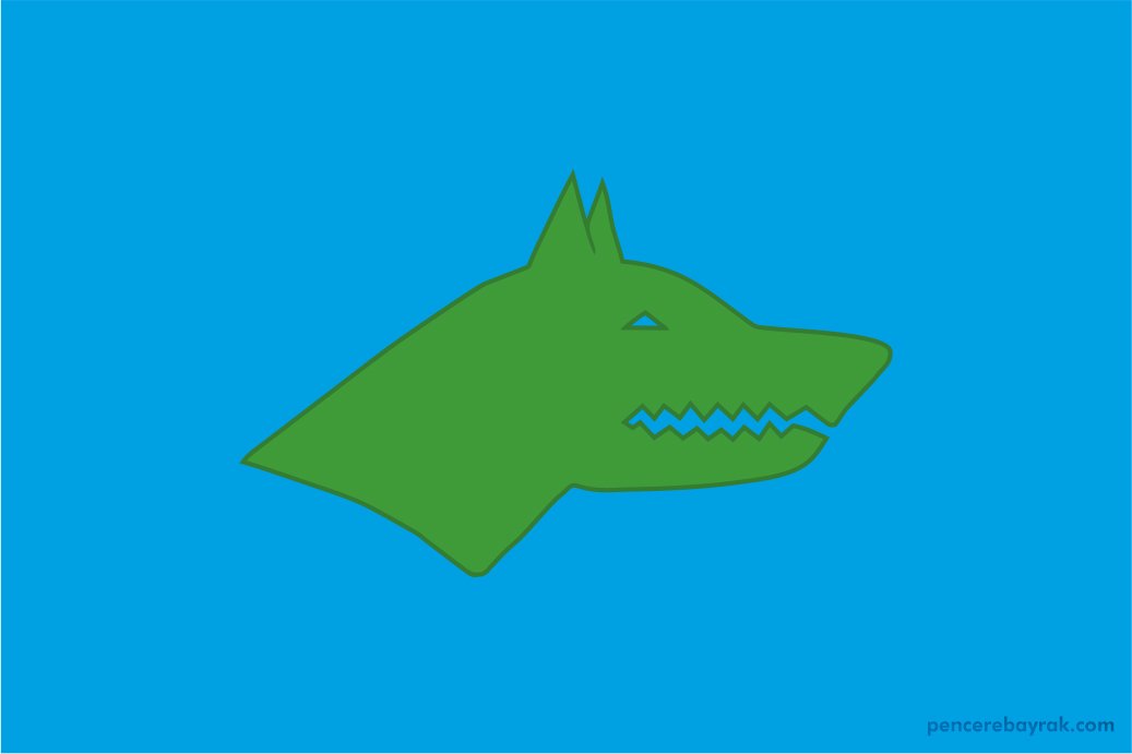 Göktürk Bayrağı: ''Ekonomik Kumaşa Baskılı