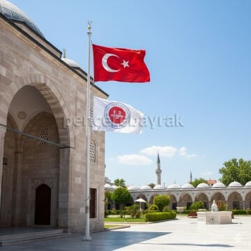 Diyanet İşleri Başkanlığı Flama 70x105 cm - Gönder Bayrağı