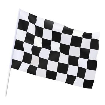 Damalı Bayrak | Plastik Sopalı | Ekonomik Raşel Kumaş