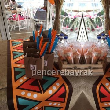 Dijital Basklı Runner Size Özel Veya Hazır CR-002-RUNNER